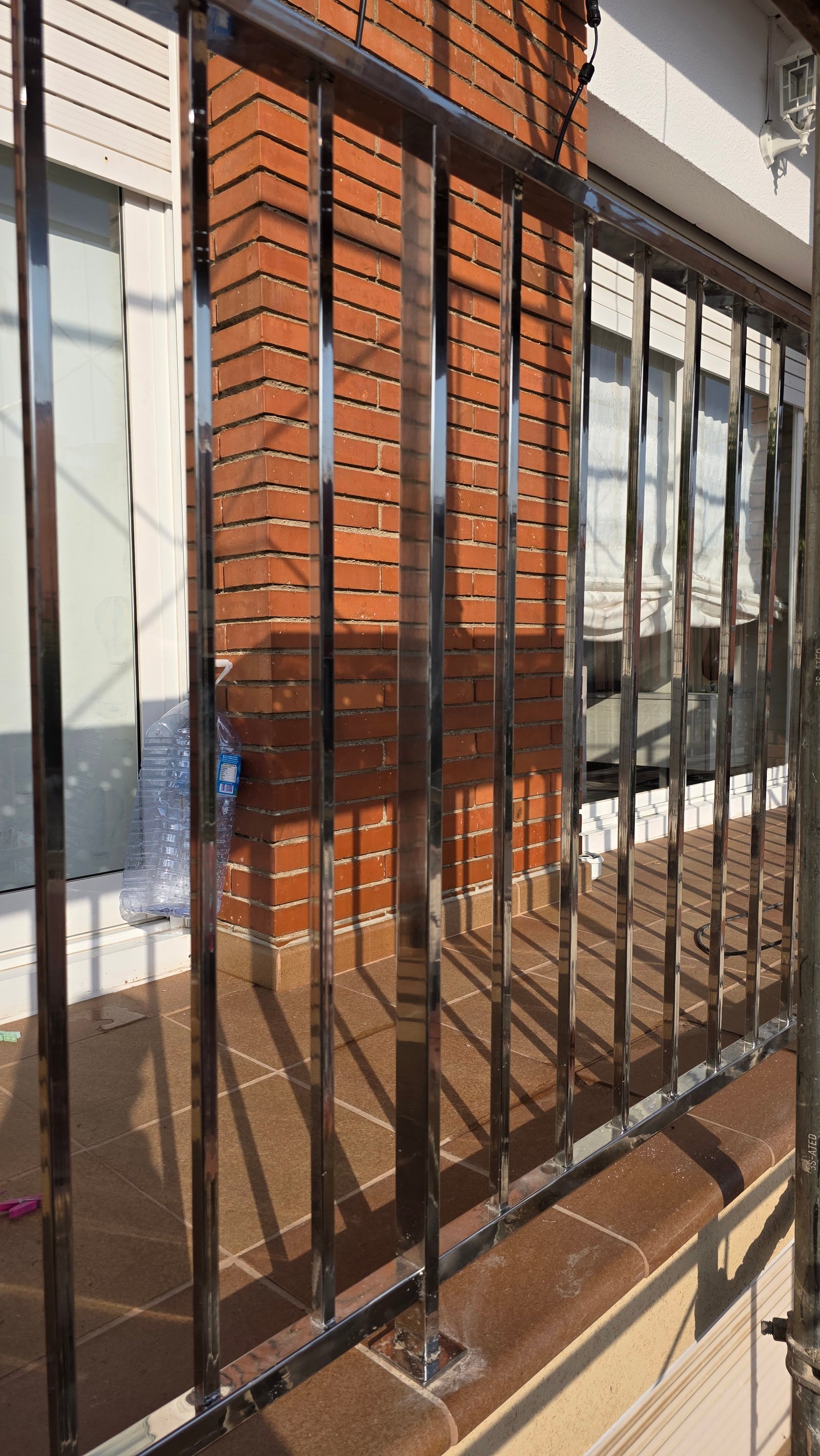 Montantes de acero Inox y tubulares